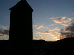 Sonnenuntergang über der Altstadt